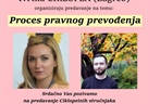 Predavanje "Proces pravnog prevođenja", 28.5.2021.