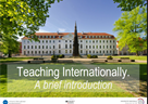 [OTKAZANO] Projekt Teaching internationally
