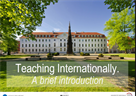 [OTKAZANO] Projekt Teaching internationally
